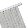 Paneles de planificación Nobo T-Card Tamaño 4, Gris, 128 mm, 655 mm, 407 g, 130 mm, 655 mm