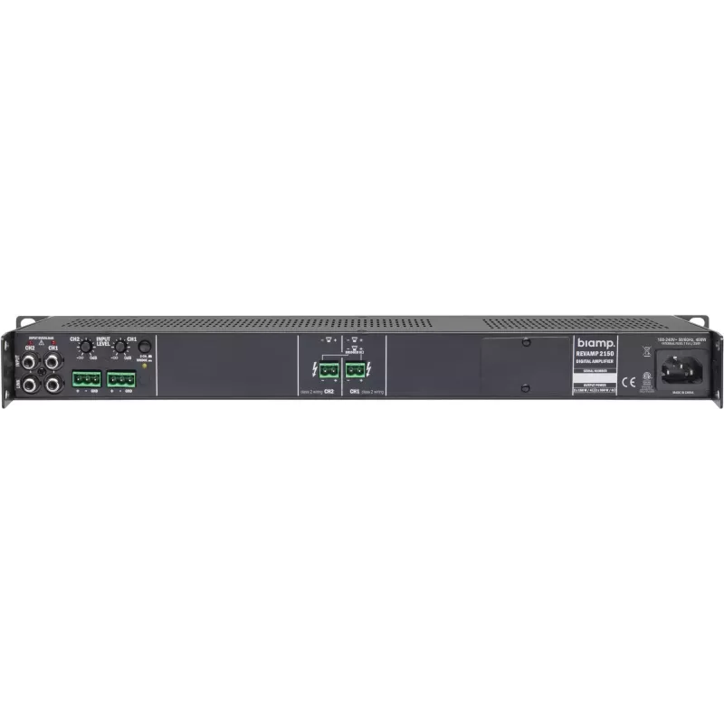 Biamp Commercial Audio REVAMP2150 Rendimiento/Escenario Negro