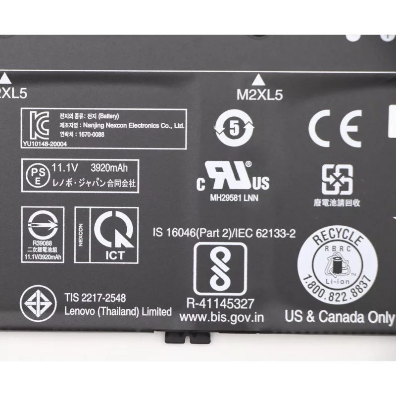 Lenovo 5B10X02603 Pieza de repuesto para portátil Batería