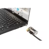 DELL 461-AAEU Candado de cable Negro, Acero inoxidable 1,8 m