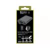 Sandberg Survivor Nano Powerbank 10000, 10000 mAh, Ion de litio (Li-Ion), 3,7 V, 20 W, Negro