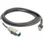 Motorola Cable USB Power+, Gris, 2,1 m