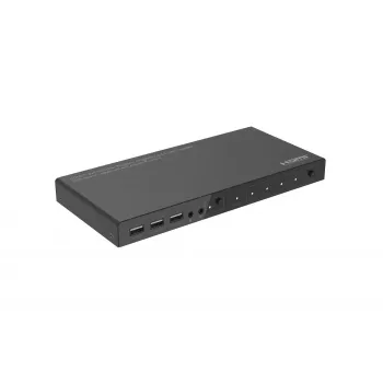 Conmutador KVM Microconnect MC-HDMIKVM0401-4K 4K Ultra HD HDMI USB