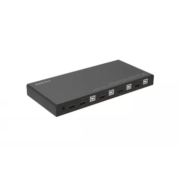 Conmutador KVM Microconnect MC-HDMIKVM0401-4K 4K Ultra HD HDMI USB