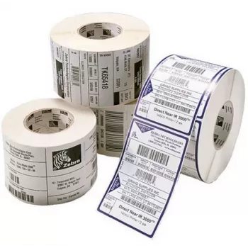 Papel de etiquetas Zebra Z-Perform 1000D blanco – térmico directo, material papel
