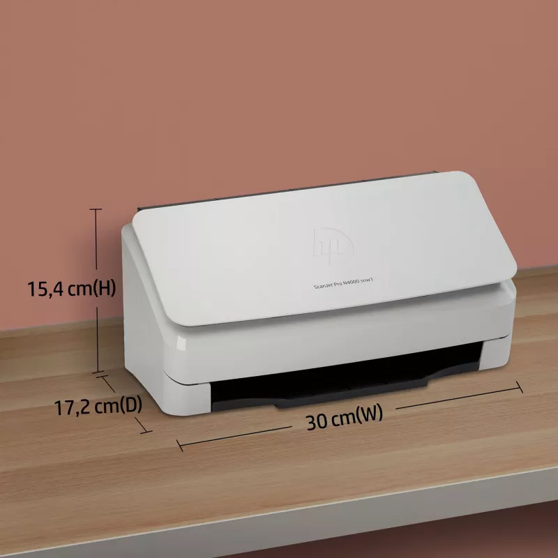 HP ScanJet Pro N4000 snw1 escáner de alimentación por hojas 600 x 600 DPI