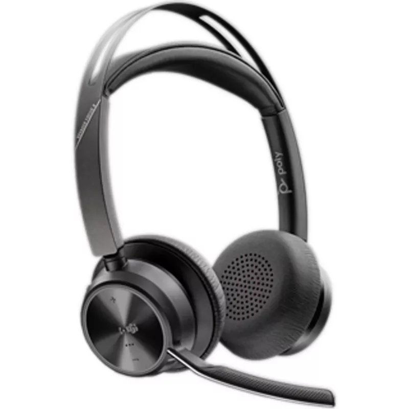 HP Poly Voyager Focus 2 Microsoft Teams Certified USB-C-C auricular + adaptador USB-C/A