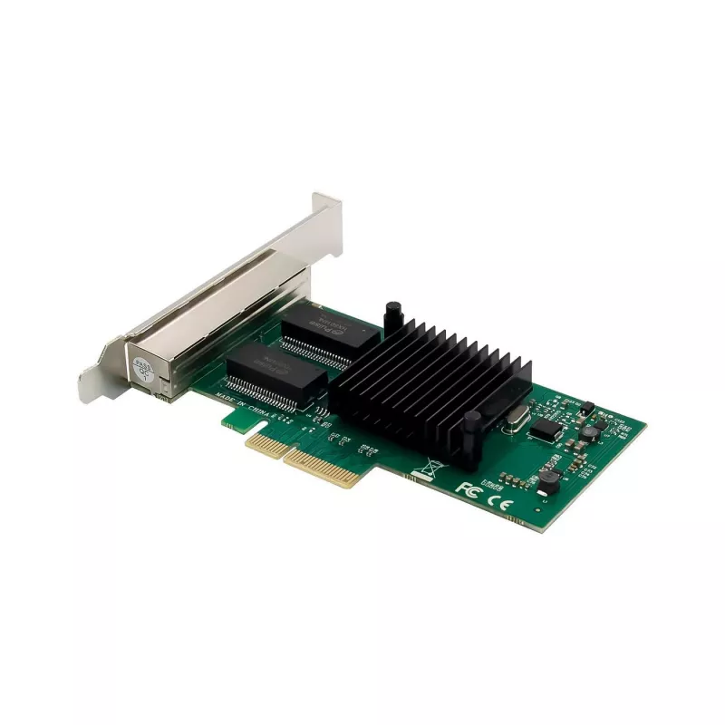Tarjeta de red MicroConnect I350-T4 PCIe x4 1GbE – 4 puertos Gigabit Ethernet PCIe x4