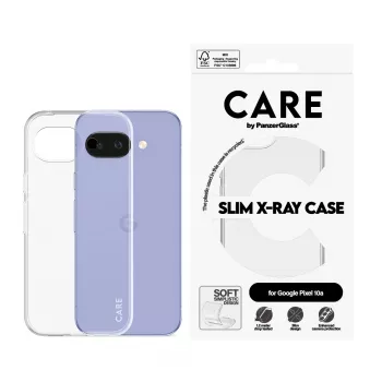 Funda para móvil PanzerGlass CARE X-Ray para Google Pixel 10a 5G — cubierta transparente