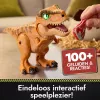 Jurassic World Primal Hatch dinosaurio de juguete interactivo y huevo, eclosiona y entrena a tu propio bebé dino con más de 100 sonidos y reacciones, juguete para niños y niñas a partir de 5 años