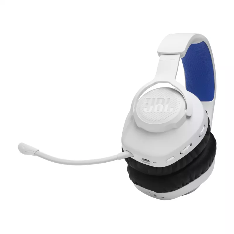 JBL Quantum 360P Auricular Inalámbrico Diadema Gaming USB Type-C Bluetooth Azul, Blanco