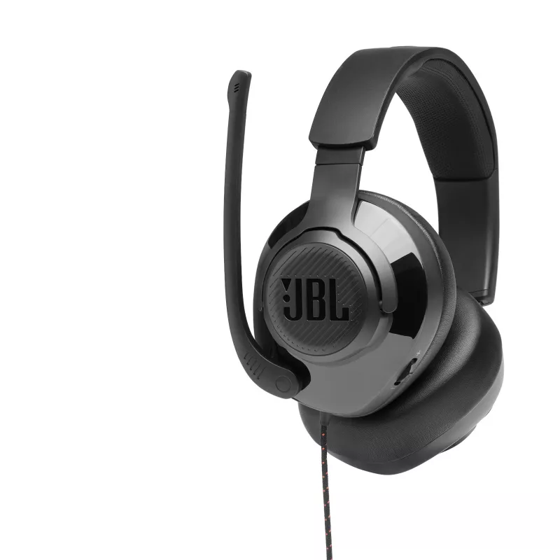 JBL Quantum 200 NEGRO, Con cable, 20 - 20000 Hz, Gaming, 248 g, Auriculares, Negro