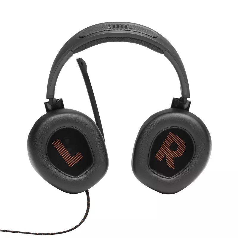 JBL Quantum 200 NEGRO, Con cable, 20 - 20000 Hz, Gaming, 248 g, Auriculares, Negro