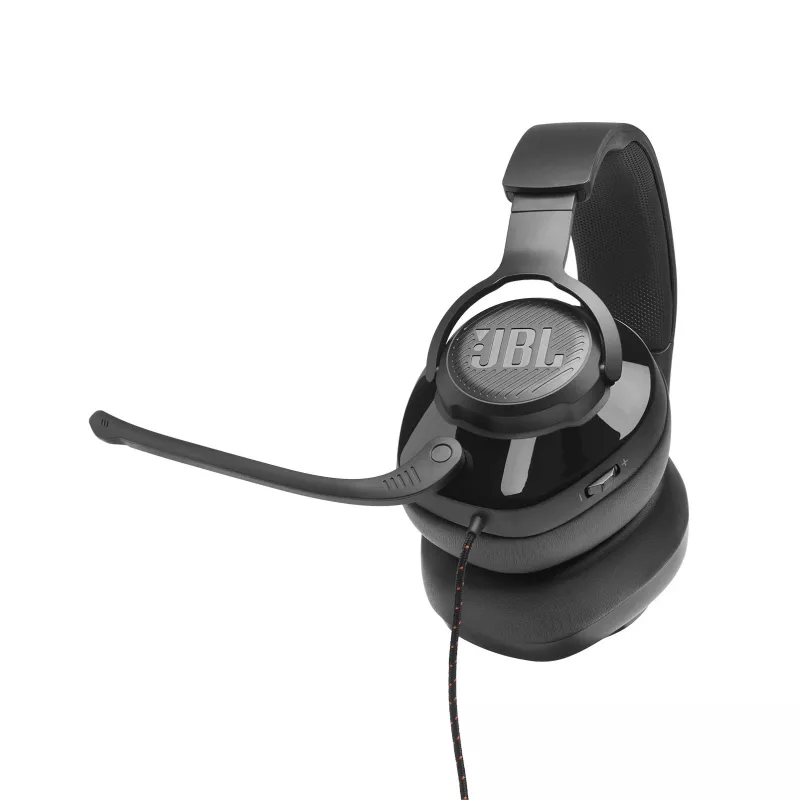 JBL Quantum 200 NEGRO, Con cable, 20 - 20000 Hz, Gaming, 248 g, Auriculares, Negro