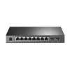 TP-Link JetStream Switch Gigabit Smart PoE de 8 puertos con 2 ranuras SFP