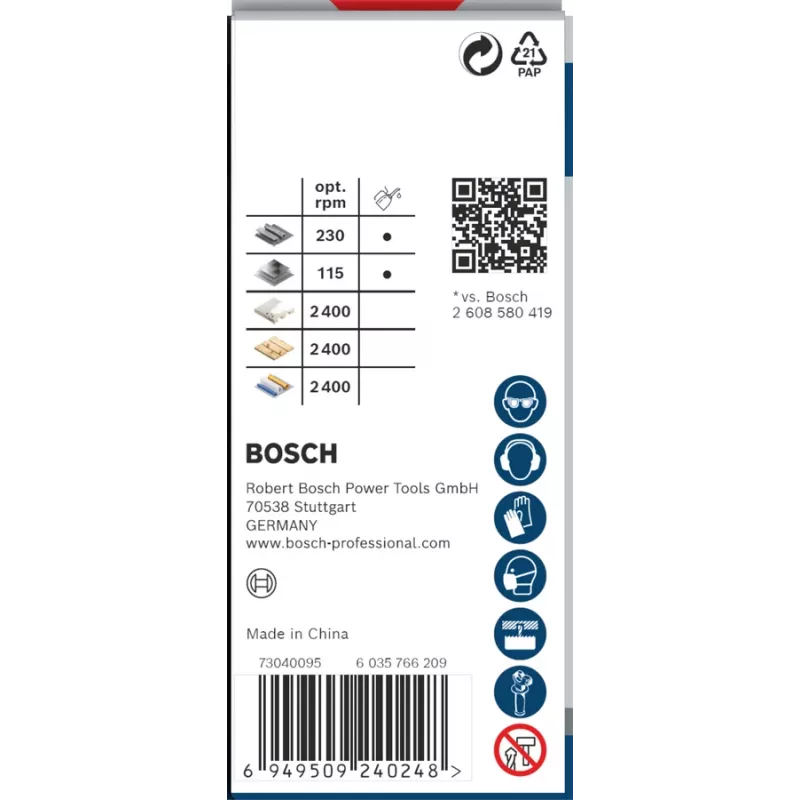 Sierra de corona Bosch PRO Multi Material PC Plus 44/38 mm — unidad, Ø 38 mm, para pladur, metal, metales no férricos, plástico, madera blanda
