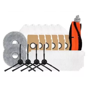 Set de accesorios IMOU RVPZ3-18 para robot aspirador — multicolor, 18 piezas, incluye 6 bolsas de polvo, 2 cepillos principales, 2 paños lavables