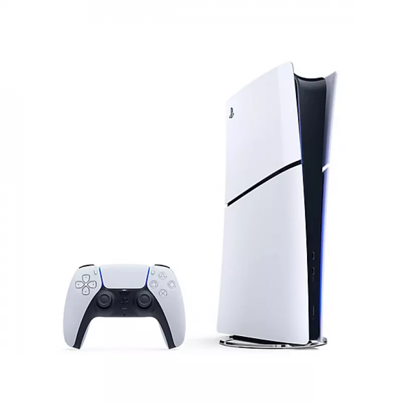Sony PlayStation 5 (grupo de modelos – slim) Digital Edition, PlayStation 5, negro, blanco, 16384 MB, GDDR6, 448 GB/s, AMD