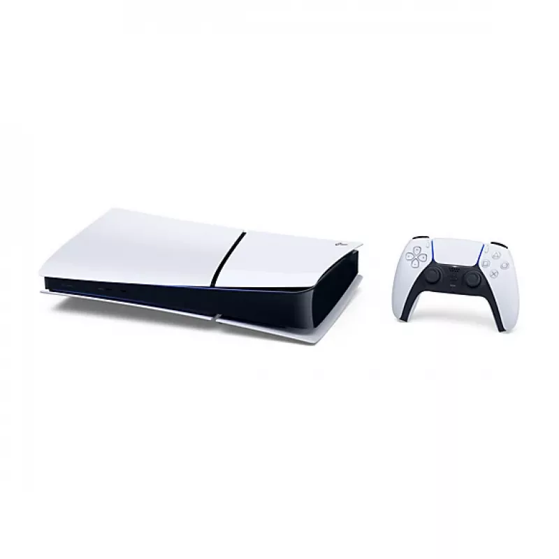 Sony PlayStation 5 (grupo de modelos – slim) Digital Edition, PlayStation 5, negro, blanco, 16384 MB, GDDR6, 448 GB/s, AMD
