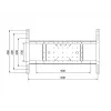 Set de ampliación Multibrackets M VESA set de ampliación Tilt & Turn 800x400