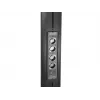 Multibrackets M Public Display Stand 210 Dual Pillar Wheelbase negro