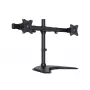 Multibrackets M Deskstand Basic Dual, independiente, 16 kg, 38,1 cm (15 pulgadas), 68,6 cm (27 pulgadas), 100 x 100 mm, negro