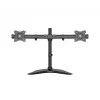 Multibrackets M Deskstand Basic Dual, independiente, 16 kg, 38,1 cm (15 pulgadas), 68,6 cm (27 pulgadas), 100 x 100 mm, negro
