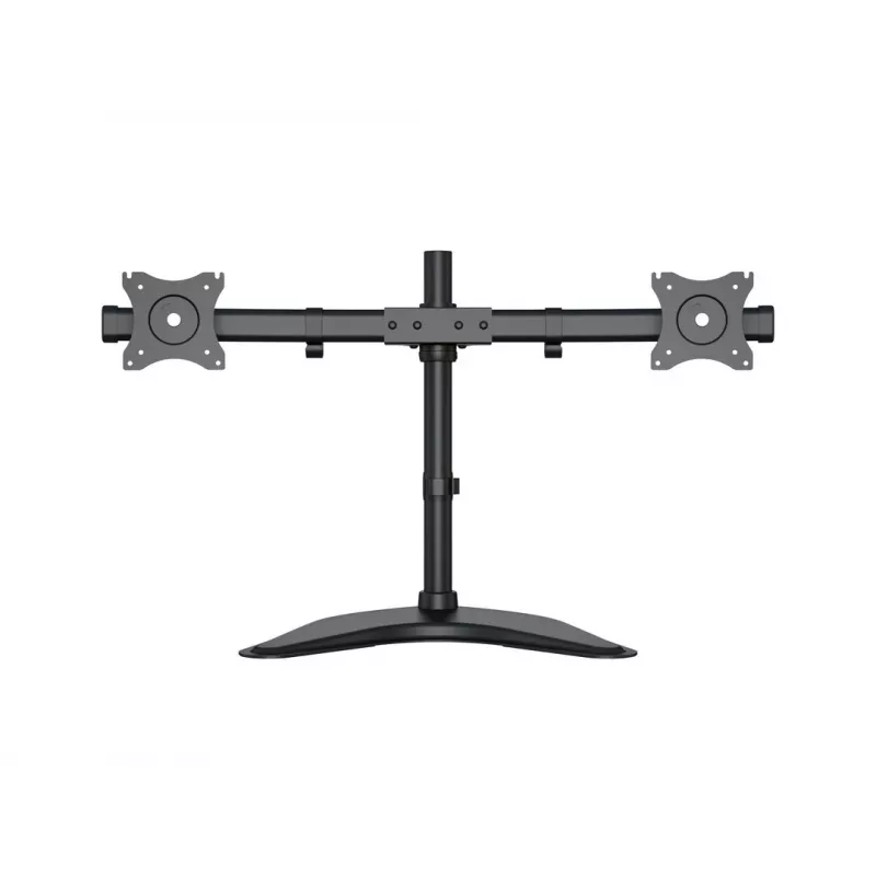 Multibrackets M Deskstand Basic Dual, independiente, 16 kg, 38,1 cm (15 pulgadas), 68,6 cm (27 pulgadas), 100 x 100 mm, negro