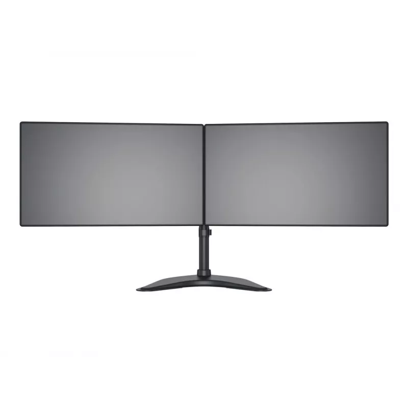 Multibrackets M Deskstand Basic Dual, independiente, 16 kg, 38,1 cm (15 pulgadas), 68,6 cm (27 pulgadas), 100 x 100 mm, negro