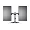 Multibrackets M Deskstand Basic Dual, independiente, 16 kg, 38,1 cm (15 pulgadas), 68,6 cm (27 pulgadas), 100 x 100 mm, negro