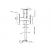 Multibrackets M soporte de TV motorizado Large capacidad de carga 50 kg pantallas de 37-65 pulgadas