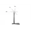 Multibrackets M Public Display Stand 110 HD Floorbase Single negro
