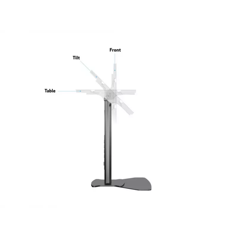 Multibrackets M Public Display Stand 110 HD Floorbase Single negro