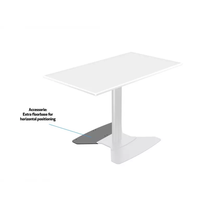Multibrackets M Public Display Stand 110 HD Floorbase Single negro