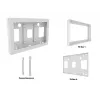 Multibrackets M Pro Series - carcasa 13 pulgadas QB13R & QB13R-T blanca