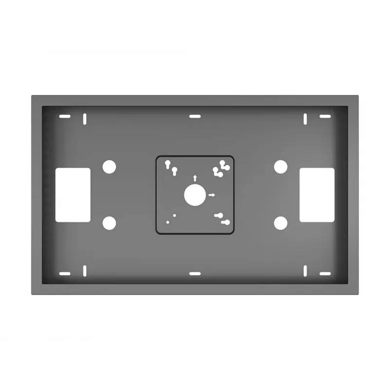 Carcasa MULTIBRACKETS M Pro Series QB24R & QB24R-T negra — acero, horizontal, compatible con 24 pulgadas