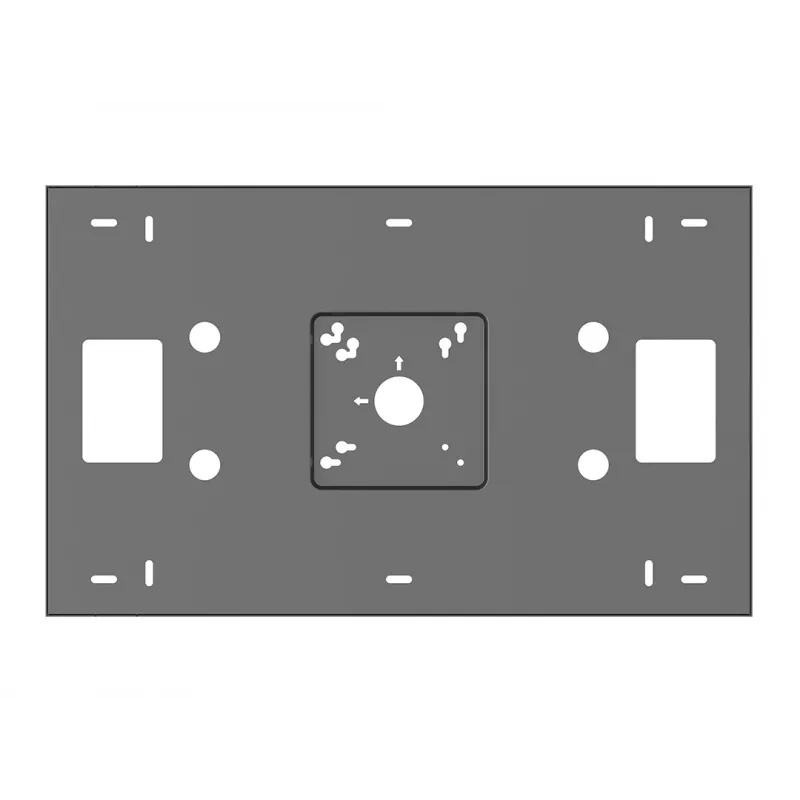 Carcasa MULTIBRACKETS M Pro Series QB24R & QB24R-T negra — acero, horizontal, compatible con 24 pulgadas