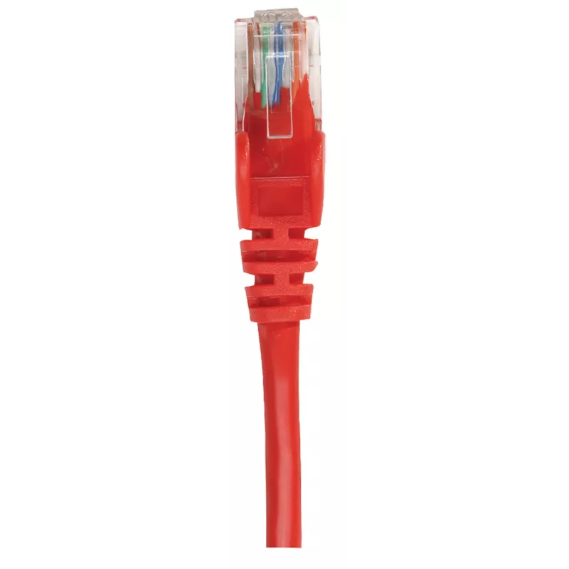 Intellinet cable de red patch, Cat6A, 20 m, rojo, cobre, S/FTP, LSOH / LSZH, PVC, RJ45, contactos dorados, protección de lengüeta, protección contra dobleces, garantía de por vida