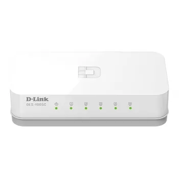 D-Link ES-1005C/E Unmanaged Fast Ethernet (10/100) sobremesa blanco