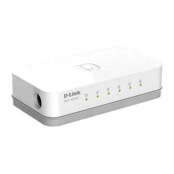 D-Link ES-1005C/E Unmanaged Fast Ethernet (10/100) sobremesa blanco