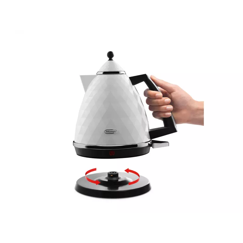 De’Longhi Brillante KBJ 2001.W hervidor de agua 1,7 L 2000 W blanco
