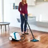 Polti Vaporetto Smart 100_B limpiador a vapor de cilindro 1500 W azul, blanco