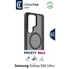Cellularline FROSTY MAG - Galaxy S26 Ultra funda semitransparente con acabado mate y bordes de color, compatible con el ecosistema Qi2 y accesorios magnéticos para Samsung.