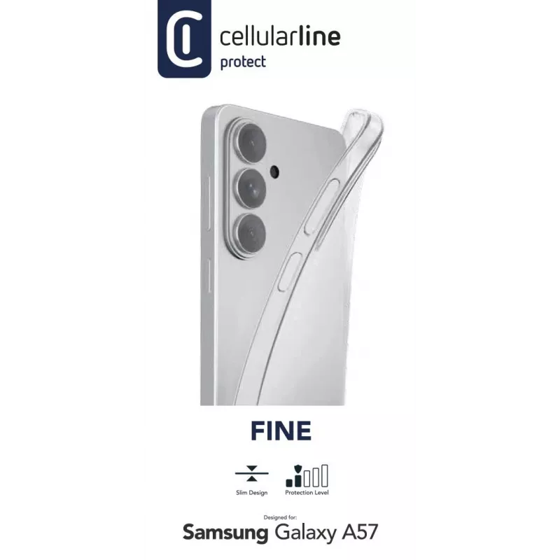 Cellularline Fine - Galaxy A57, funda, Samsung, Galaxy A57, 17 cm (6,7