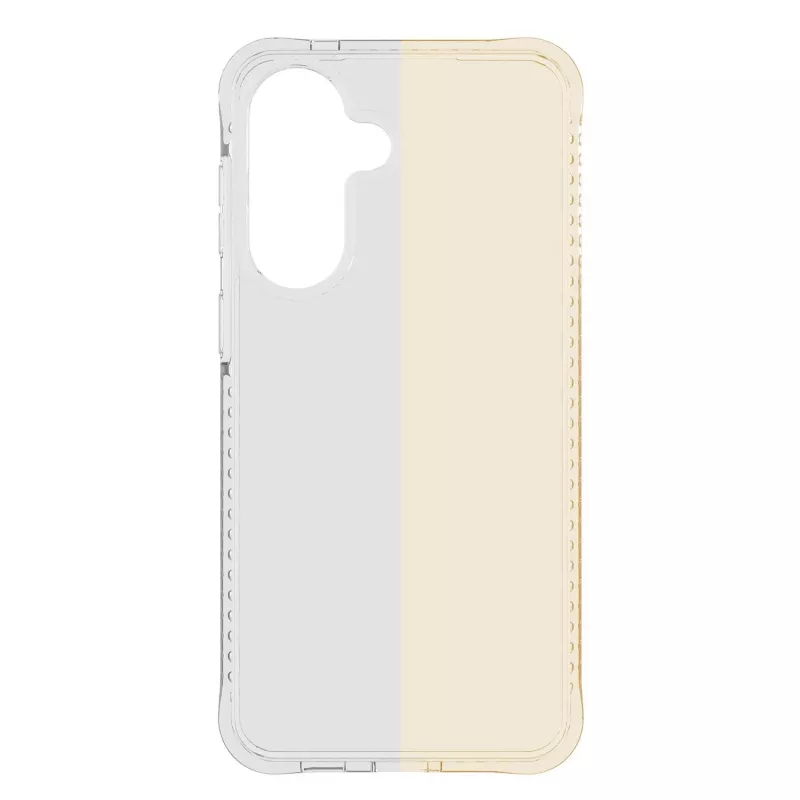 Cellularline Ultra Strong - Galaxy A57 funda transparente ultraprotectora con bordes amortiguadores de impactos y cámaras de aire integradas, diseñada para una protección máxima ante caídas accidentales.