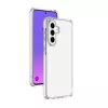 Cellularline Ultra Strong - Galaxy A57 funda transparente ultraprotectora con bordes amortiguadores de impactos y cámaras de aire integradas, diseñada para una protección máxima ante caídas accidentales.