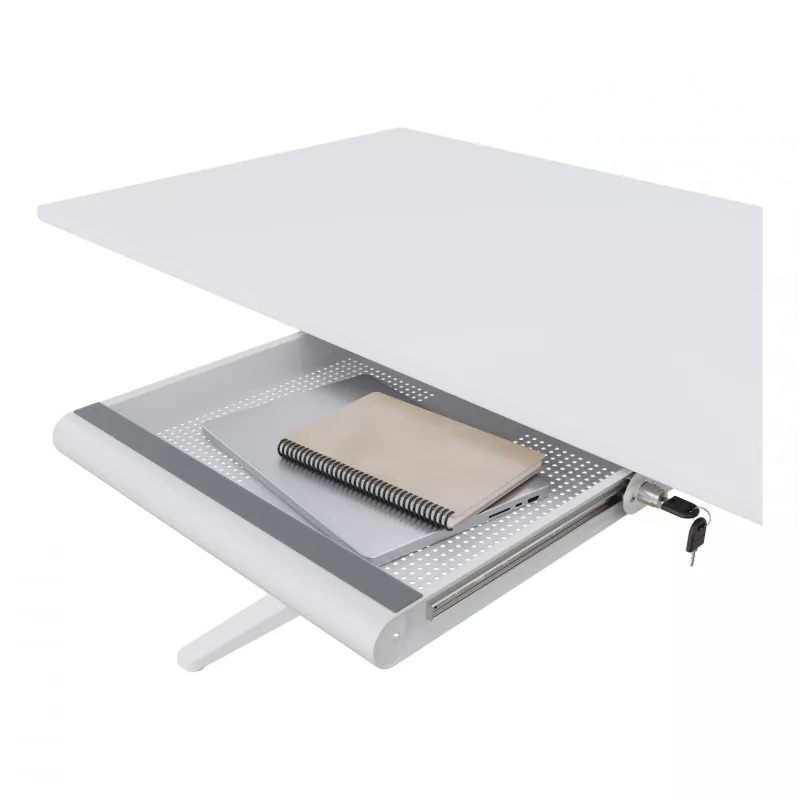 Dataflex 20.620 organizador de cajones de escritorio acero blanco