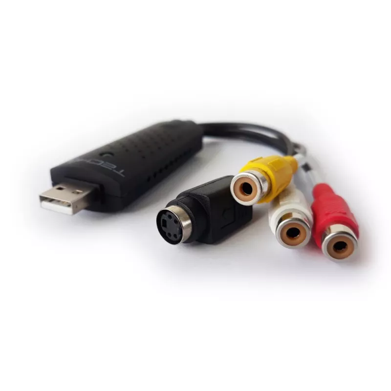 Techly I-USB-VIDEO-700TY convertidor de señal de vídeo 720 x 576 píxeles