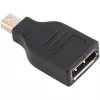 Techly IADAP DP-MDP2 adaptador de cable/adaptador DisplayPort Mini DisplayPort negro