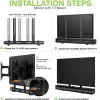 Techly soporte de pared universal para barra de sonido máx. VESA 600x400